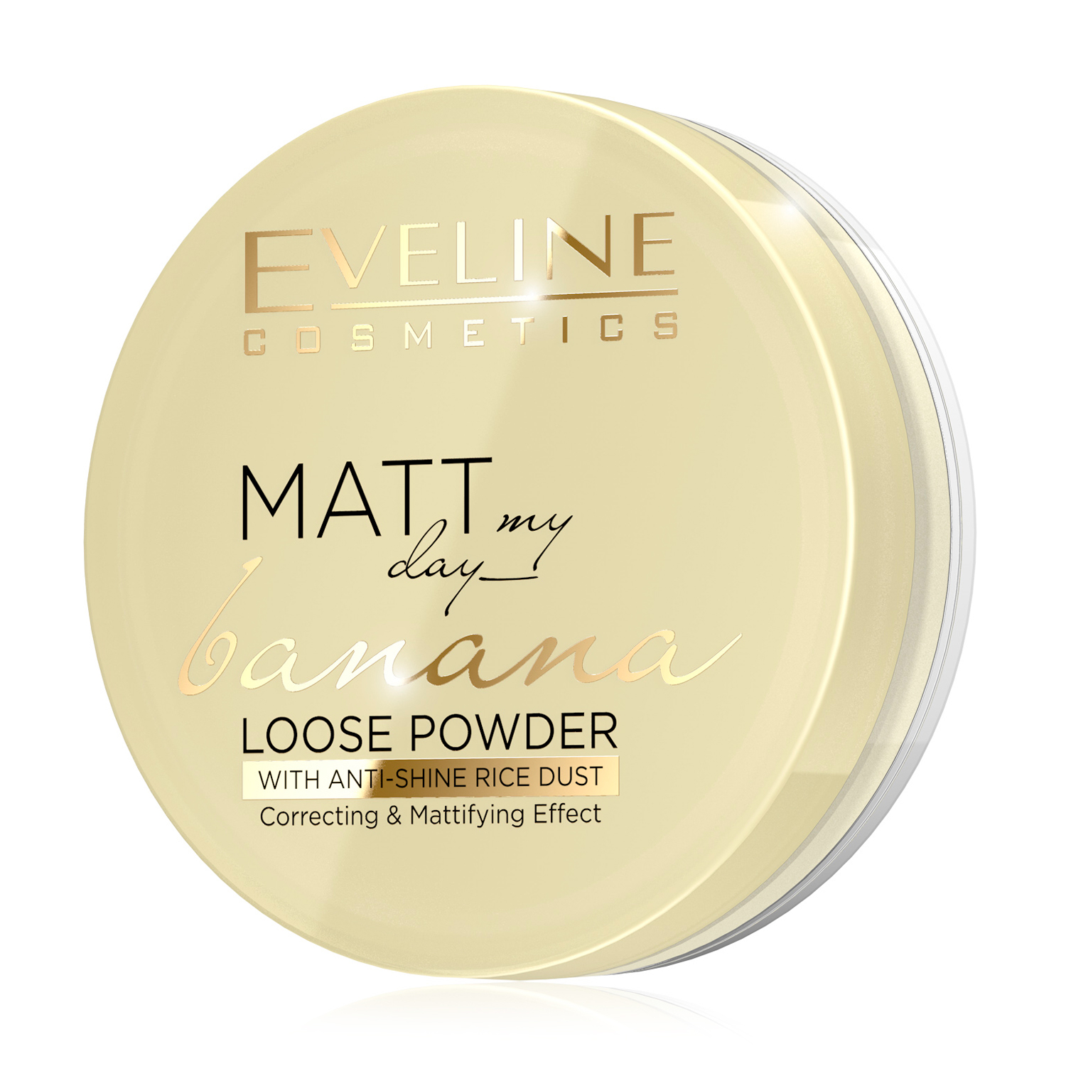 Розсипчаста пудра для обличчя Eveline Cosmetics Matt My Day Banana Loose Powder, 6 г